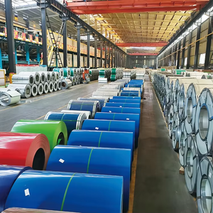 ขดลวดเหล็กชุบสังกะสี ppgi สี Dx51d สีขาวสีฟ้าสีแดงสีดำสีเขียว - Product Image 5