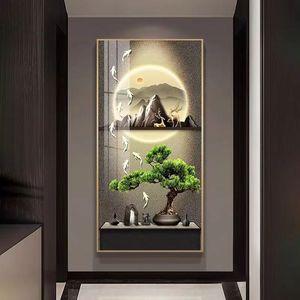 <span class=keywords><strong>Quadri</strong></span> <span class=keywords><strong>Moderni</strong></span> <span class=keywords><strong>in</strong></span> <span class=keywords><strong>Vetro</strong></span> con Cornice Personalizzata, Paesaggio Astratto Dorato di Lusso, Arte <span class=keywords><strong>in</strong></span> Cristallo e Porcellana con Illuminazione LED - Product Image 4