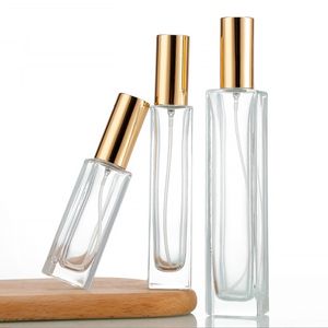 Venta al por Mayor de Botellas de Perfume de 30ml 50ml, Botella de Perfume Recargable Cuadrada Transparente de 100ml con Atomizador y Tapa de Rosca - Product Image 1