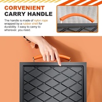 Patins de support portables en polyéthylène avec poignée, robustes pour équipement de construction, support de fabricant professionnel
