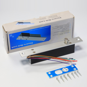 Dc 12V Thất Bại an toàn khóa điện với bộ đếm thời gian chậm trễ cửa liên hệ với thông tin phản hồi tín hiệu điện Bolt khóa - Product Image 6