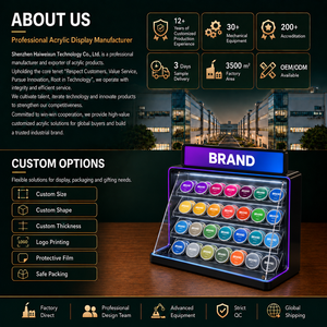 Exhibidores de Cigarrillos LED HVX <span class=keywords><strong>para</strong></span> Snus y <span class=keywords><strong>CBD</strong></span> - Estantes Personalizados de Acrílico y Aleación Metálica Ecológicos <span class=keywords><strong>para</strong></span> Tiendas de Tabaco y Conveniencia - Product Image 6