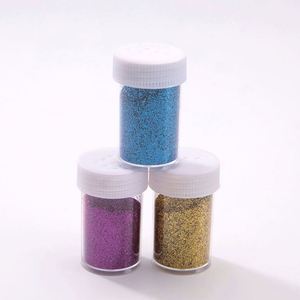 Colorful <b>Slime</b> Glitter Powder Clay Resin Plasticine Accessories 20g Bottle Unicorn Style Children's Toy - Product Image 1