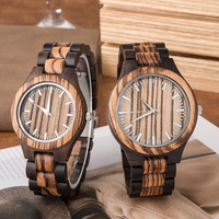 Jam Tangan Kayu untuk Wanita, Arloji Quartz Couple Custom Modis, Logo, Jam Tangan Wanita