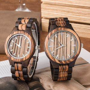 Jam tangan wanita <span class=keywords><strong>orologi</strong></span> da polso in legno moda coppia personalizzata orologio da polso al quarzo logo fabbrica <span class=keywords><strong>di</strong></span> <span class=keywords><strong>orologi</strong></span> - Product Image 3