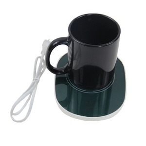 Resistant Smart Touch <b>Heat</b> Press <b>USB</b> Electric Graphene Coffee Cup <b>Heated</b> Coasters Eco-Friendly Rechargeable Low Voltage - Product Image 1