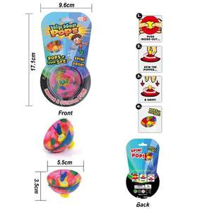 2022 جديد تصميم المطاط المطاط السلطانيات الورك هوب بوبس تدور الانتقال لعبة كرة نطاطة - Product Image 6