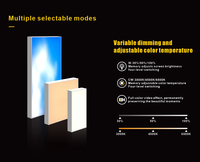 Caja de Luz LED Transparente Iluminada para Techo Tensado, Diseño Cielo Azul, para Decoración de Cafeterías