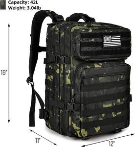 Grand sac à dos tactique de camouflage personnalisé de 45l pour l'extérieur Sac à dos de voyage Mochila - Product Image 1