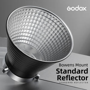 <span class=keywords><strong>Godox</strong></span> Bowens Mount High Lighting Standard Reflector Lampshade Cover pour <span class=keywords><strong>Godox</strong></span> <span class=keywords><strong>SL</strong></span>-<span class=keywords><strong>60W</strong></span> <span class=keywords><strong>SL</strong></span>-150W <span class=keywords><strong>SL</strong></span>-200W MS200 MS300 SK400II AD600 - Product Image 4