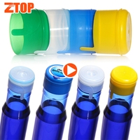 Antiderrame 18L 18.9L 19L 20L Botella de agua de plástico de 5 galones Tapa de tapa inteligente de plástico con revestimiento de espuma PE
