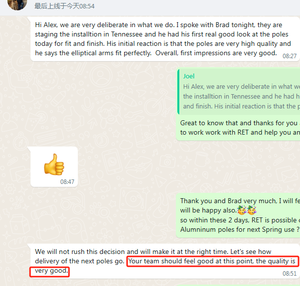 Tùy chỉnh ngoài trời nhôm năng lượng mặt trời ánh sáng đường phố cực bài đơn đôi cánh tay kích thước 4M 5M 6M 7M 8M 9M 10m 12m giá cả cạnh tranh - Product Image 3