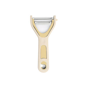 YIGO en STOCK Éplucheur multifonctionnel pour pommes, fruits, carottes, courgettes, concombres, pommes de terre avec ouvre-boîte - Product Image 1