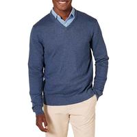Pull tricoté ample et respirant pour homme, col rond ou en V, couleur unie, tailles S-3XL, style coréen, idéal pour l'hiver