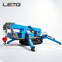 Grue araignée haute précision 4 tonnes 6 tonnes à vitesse de levage réglable pour le positionnement de machines d'atelier