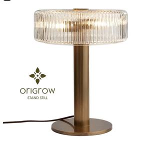 Lampe de table en verre minimaliste nordique moderne E14 Base corps en fer AC LED pour la décoration intérieure et l'hôtel lecture de chevet batterie portable - Product Image 1