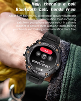 Relojes Deportivos para Hombre, Multifunción, Llamadas BT, Reloj Inteligente de Negocios, Modo Relojes Inteligentes
