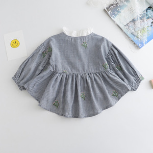 Camisas de Estilo Frock con Cuello de Colores y Rayas Verticales para Niños, de Proveedores Chinos - Product Image 4