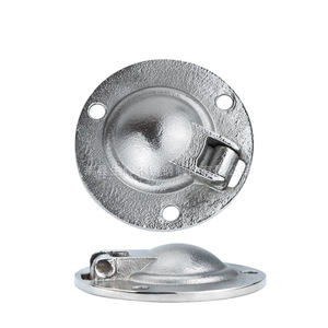 Anillo de tracción redondo de acero inoxidable 316 de 50 mm, manija de bloqueo oculta para suelo de barco, impermeable, pulido a espejo - Product Image 1