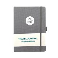 Bloc-notes en tissu de lin, personnalisé avec logo imprimé, pour journal personnel a4, a5, a6, b5, OEM