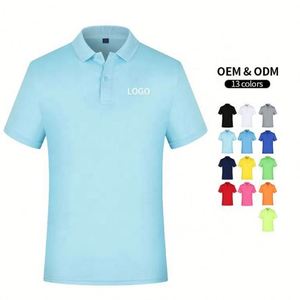 Camisetas Polo para Hombre de Secado Rápido, 100% Poliéster, con Malla Transpirable, Sensación Fresca, Manga Corta, para Verano, Precio de Descuento - Product Image 5