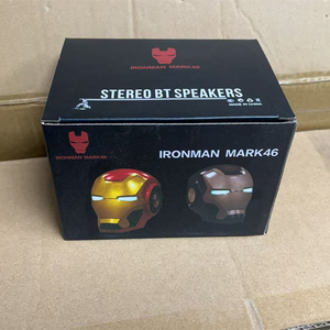 Nuovo Altoparlante Wireless Creativo GTT <span class=keywords><strong>Iron</strong></span> <span class=keywords><strong>Man</strong></span>, Regalo per Fan di <span class=keywords><strong>Marvel</strong></span> Avengers, Subwoofer Bluetooth Carino - Product Image 6