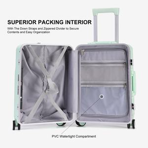 Emay Fabriek Custom Hardshell Aluminium Trolley 20 "Pc De Bagage Koffer Handbagage-Ons - Product Image 5