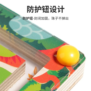 2024 nouveau produit en bois labyrinthe jeux de société Montessori éducation créative en bois numérique <span class=keywords><strong>Balance</strong></span> labyrinthe jouets pour enfants garçons et filles CE - Product Image 5