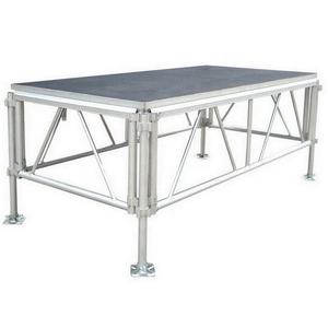 Wholesaling and Retailing Metal Mobile Stage Folding Stage <strong>Beyblade</strong> <strong>Stadium</strong> Aluminum Stage for Party Centerpieces - Product Image 1