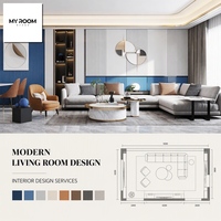 Servicio Profesional de Diseño de Interiores, Renderizaciones 3D Personalizadas para el Diseño de Comedores en Hogares y Hoteles, Estilo Moderno para Uso Residencial y Comercial