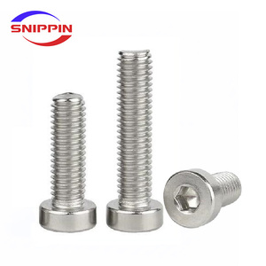 <span class=keywords><strong>Tornillo</strong></span> de cabeza delgada hexagonal de acero inoxidable 304 4 #-40 1/4-20 tamaños métricos Perno de cabeza baja de, cabeza de copa delgada compatible con <span class=keywords><strong>Allen</strong></span> - Product Image 5