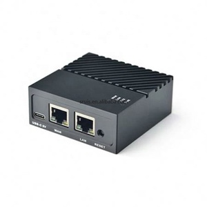 FriendlyElec เราเตอร์ <span class=keywords><strong>Nanopi</strong></span> <span class=keywords><strong>R4S</strong></span> ขนาดเล็กแบบพกพา,เราเตอร์ OpenWRT พร้อมพอร์ตอีเธอร์เน็ต Dual-Gbps 4GB LPDDR4ใช้ Soc RK3399สำหรับ IOT - Product Image 4