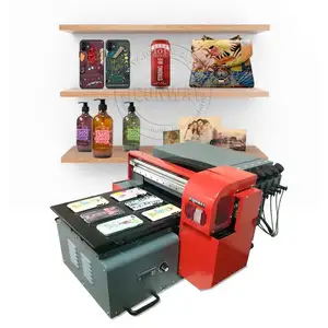 Printer 6090cm semua bahan cetak uv printer flatbed berbagai bahan