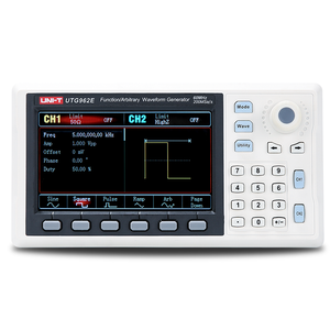 Generador de Ondas Arbitrarias UNI-T UTG962E, Rango de Frecuencia 60 MHz - Product Image 1