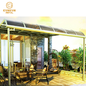 Atrio antipioggia attaccato Pergola impermeabile Patio motorizzato baldacchino Gazebo balcone tenda <span class=keywords><strong>da</strong></span> sole in alluminio lega di alluminio su misura - Product Image 2
