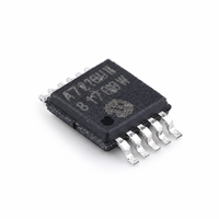 Microchip MCP4728-E/UN Quad 12-Bit I2C DAC MSOP-10, buffer EEPROM à quatre canaux pour la calibration des capteurs et les circuits de contrôle des moteurs