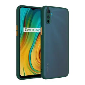 2020 Ponsel Casing Asap Matte Sentuhan Lembut Halus TPU PC Ponsel Case Kembali Cover UNTUK Oppo Realme C3 Narzo 10A C11 6 Pro 6S X50 5G 6i