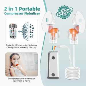 Kompresor listrik, Nebulizador listrik anak-anak Inhaler asma portabel <span class=keywords><strong>Piston</strong></span> genggam anak - Product Image 5