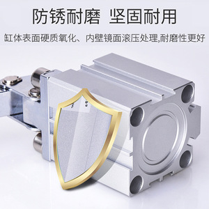 Cylindre de serrage pneumatique à double action JGL25/32/40/50/63, bras oscillant CALC, levier de serrage pour les industries agricoles, piston T5RK - Product Image 4