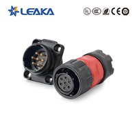 Conector de Cable Magnético Circular Impermeable IP67 Cnlinko YM20 de 7 Pines, Macho y Hembra, con Contactos de Cobre, Venta al Por Mayor