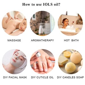 Venta caliente Aceite de masaje orgánico de alta calidad 10ml Volumen Limón Té Árbol Rosa Lavanda Ingredientes Hecho Semilla cruda para uso diario - Product Image 5