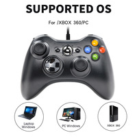 Manette de jeu PC Manette de jeu filaire Accessoires de jeu Manette de jeu filaire pour XBOX360 Manette de jeu Joypad