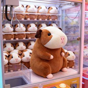 Peluches <span class=keywords><strong>de</strong></span> cobayas <span class=keywords><strong>de</strong></span> dibujos animados <span class=keywords><strong>de</strong></span> 8 pulgadas, juguetes <span class=keywords><strong>de</strong></span> animales <span class=keywords><strong>de</strong></span> peluche <span class=keywords><strong>de</strong></span> anime para niños, ideales para máquinas <span class=keywords><strong>de</strong></span> garras. - Product Image 1