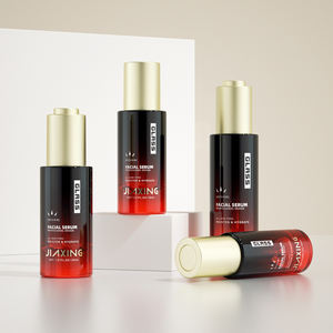 Emballage en verre de crème pour le <span class=keywords><strong>visage</strong></span> et les yeux pour les soins de la peau vente en gros de flacon compte-gouttes de sérum à <span class=keywords><strong>bouton</strong></span>-poussoir cosmétique de 30ml avec emballage en boîte - Product Image 6