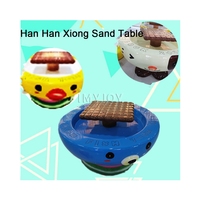 Table de sable cinétique pour enfants, parc d'attractions interactif, table ronde, machine de sable, dessin animé magique, voiture