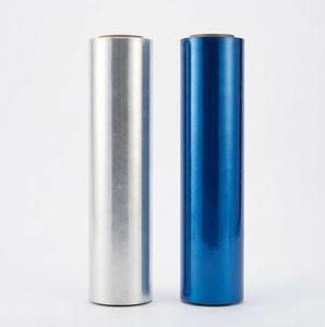 Rollo de Envoltura de Palés de Polietileno de Baja Densidad Lineal (LLDPE) de Color, Impreso con Logotipo Personalizado, para Embalaje Manual, Alta Resistencia a la Tensión - Product Image 1