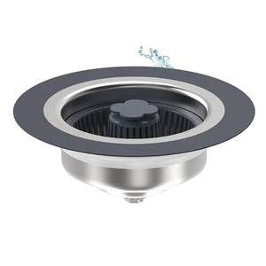 ตัวกรองกันอุดตันแบบป๊อปอัพ 3-in-1 สแตนเลสสำหรับอ่างล้างจานในครัว - Product Image 2