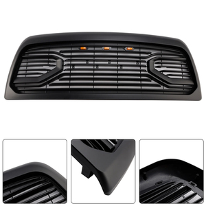 Grille de remplacement noire mate style Big-Horn pour pare-chocs avant Dodge Ram 2500/3500 2010-2018 avec éclairage LED, directement de l'usine - Product Image 2
