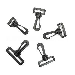 Clip di innesco con gancio a scatto in plastica professionale per cordino con fibbia zaino fai da te accessori taglie 20mm 25mm Made POM - Product Image 3