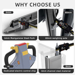 Montacargas Autocargables con Capacidad de 1000 kg, Bomba de Bajo Costo, Motor, Engranaje, Fabricantes Líderes - Product Image 3